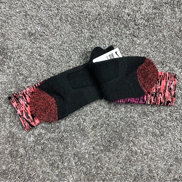 Nike ELITE CREW KAY YOW Mens Unisex Basketball Socks Size L (8-12) DR1864-600 - Picture 10 of 12